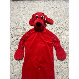 Y2K Rubies Clifford the big red dog toddler costume